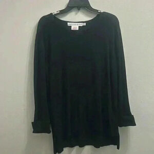 GRETCHEN SCOTT BLACK SWEATER
